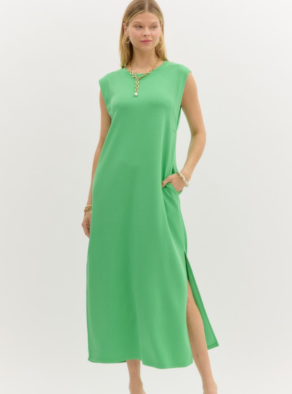 Green Maxi Dress - Tres Chic Boutique