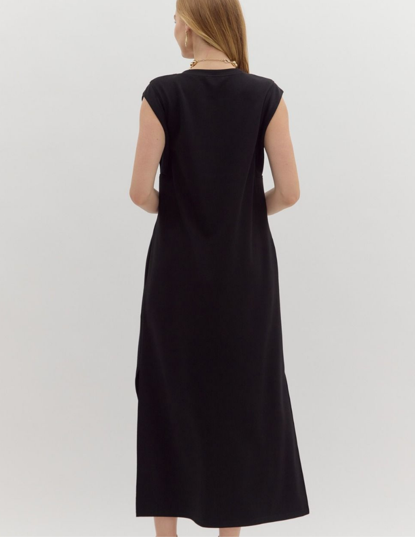 Maxi Dress- Black - Tres Chic Boutique