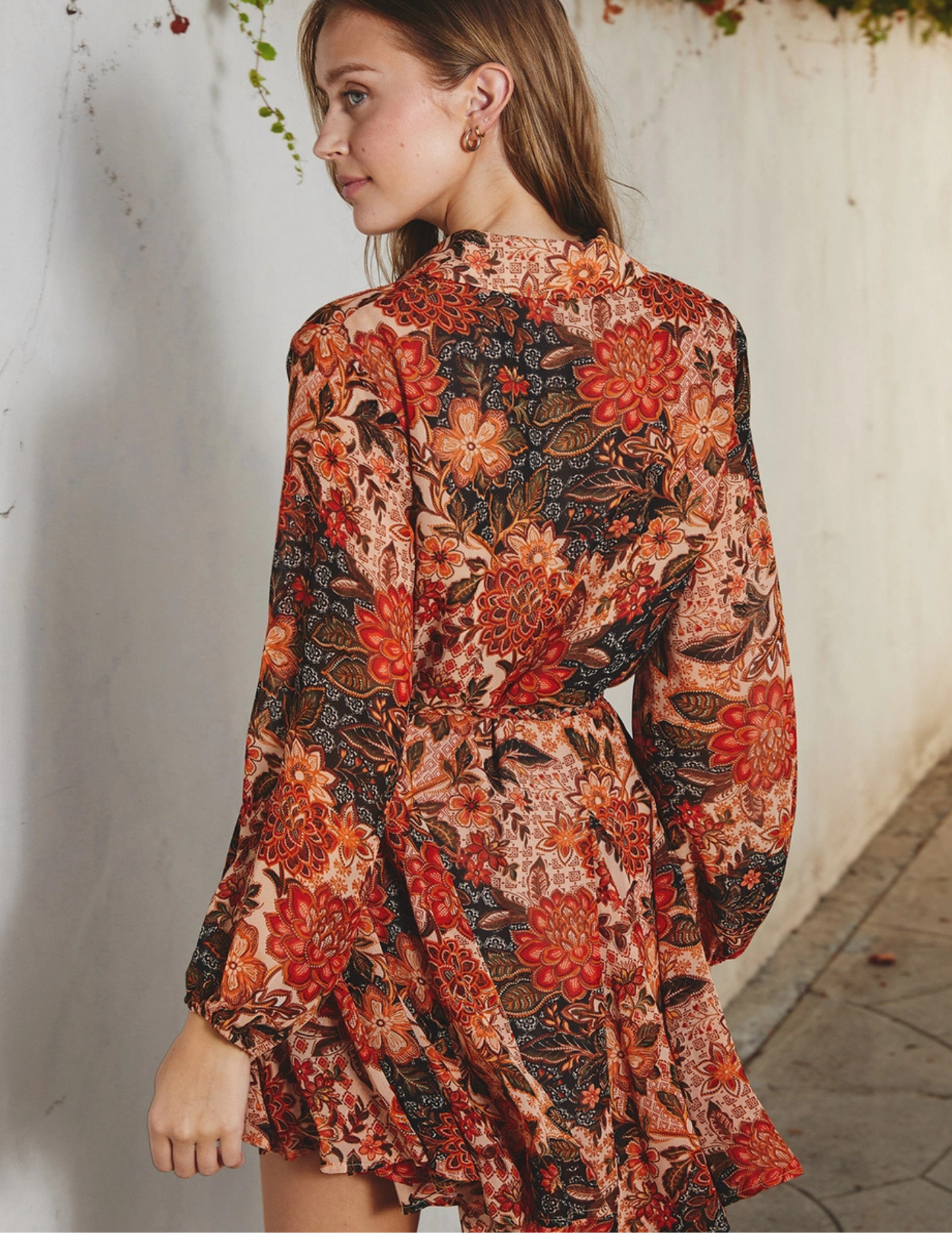 Poison Flared Mini Dress - Tres Chic Boutique