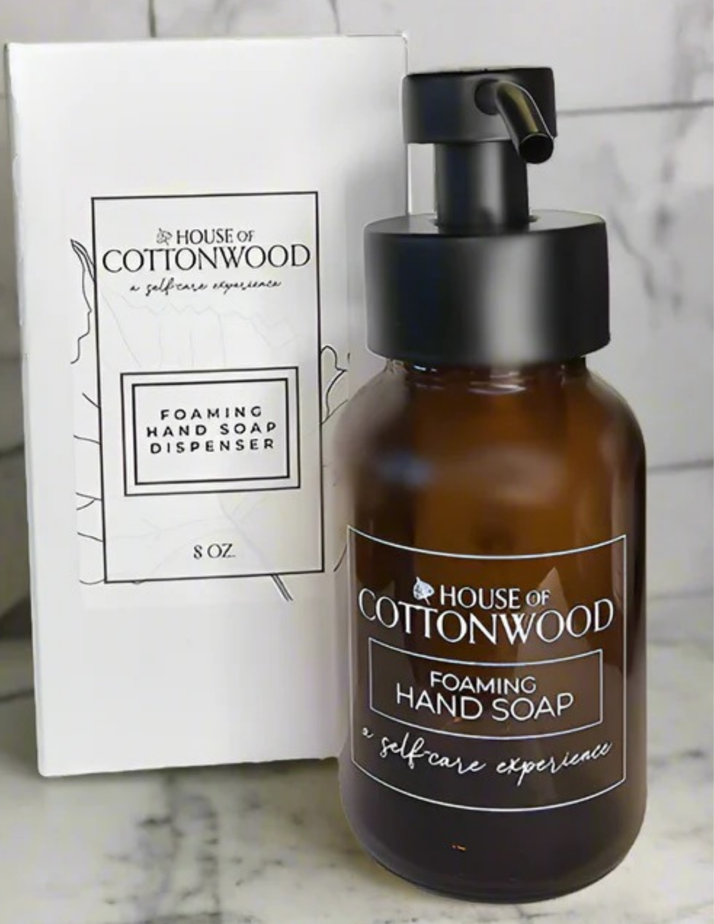 Amber Hand Soap Pump