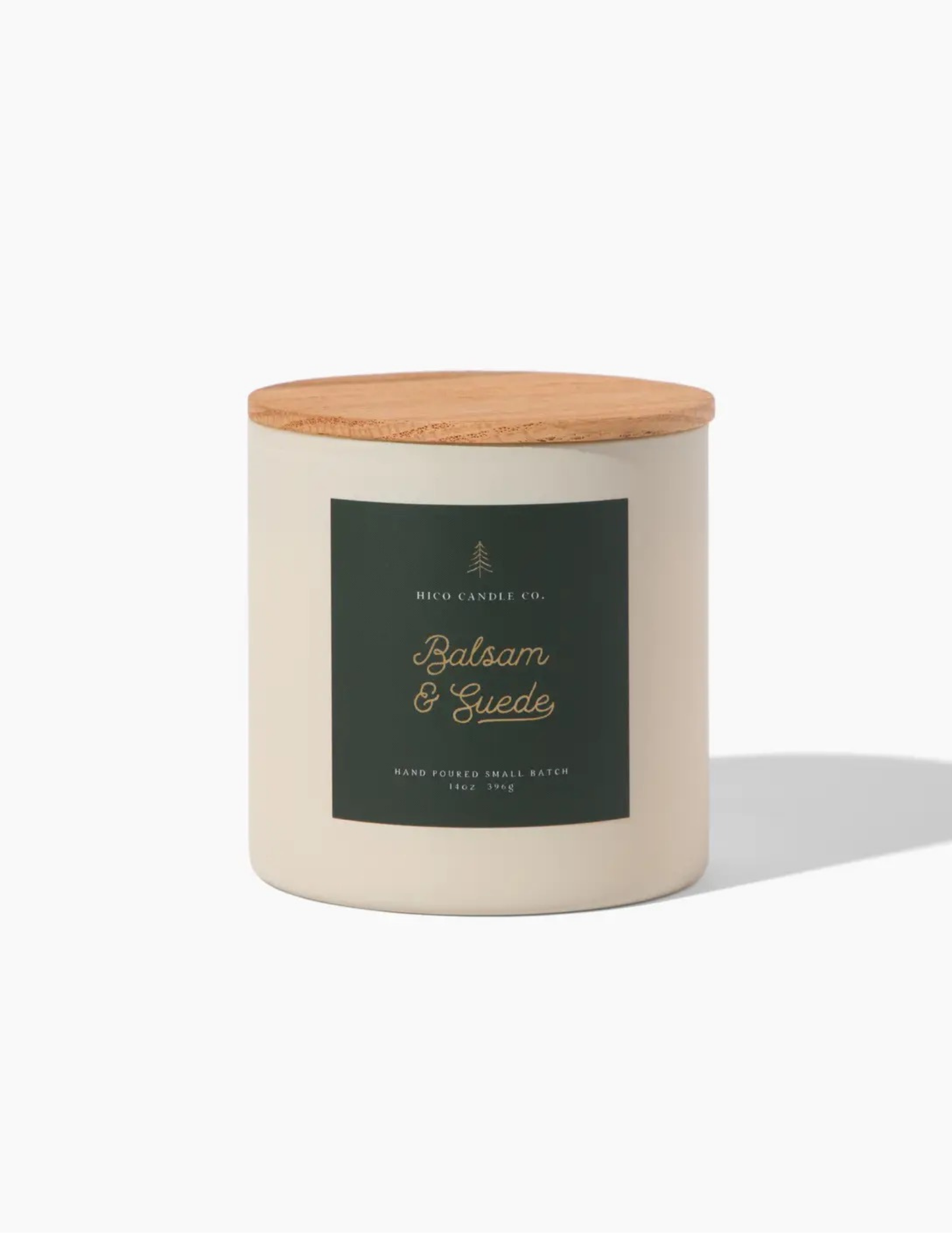 Hico Candle Co.- Balsam & Suede - 14oz. Candle