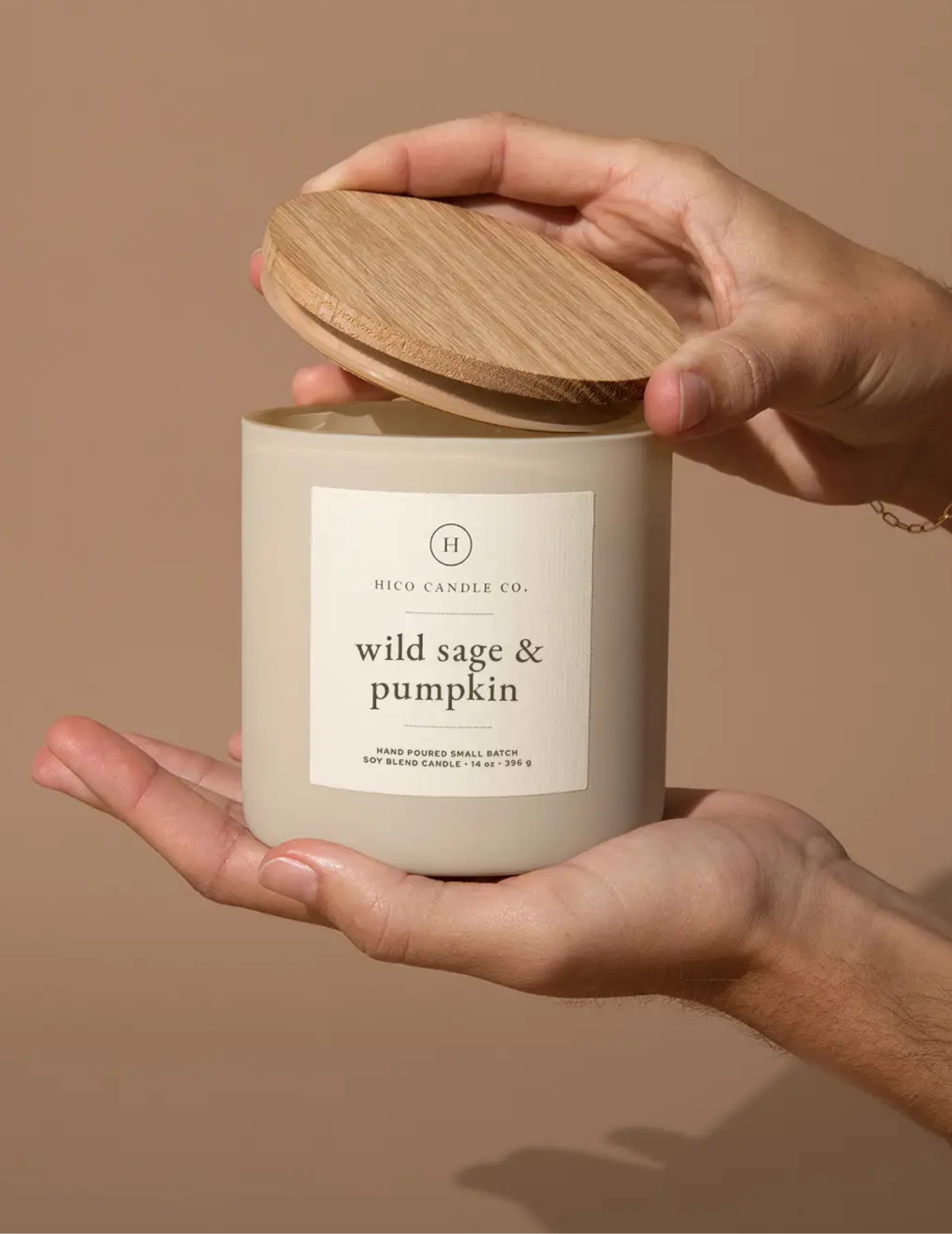 Hico Candle Co. - Wild Sage & Pumpkin - 14oz. Candle - Tres Chic Boutique