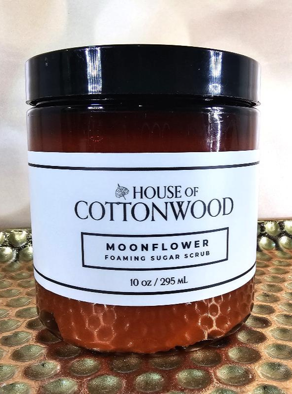 Moonflower Foaming Sugar Scrub - Tres Chic Boutique