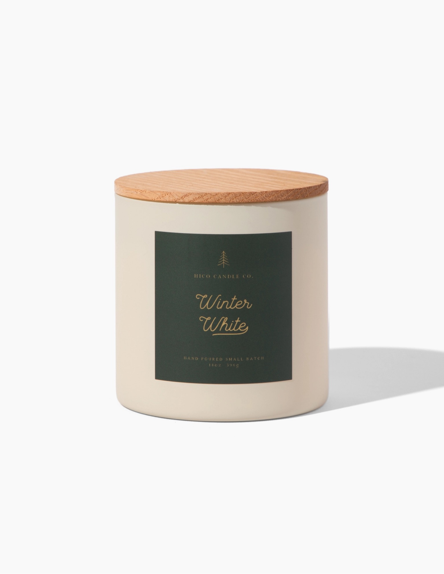 Hico Candle Co.- Winter White - 14oz. Candle