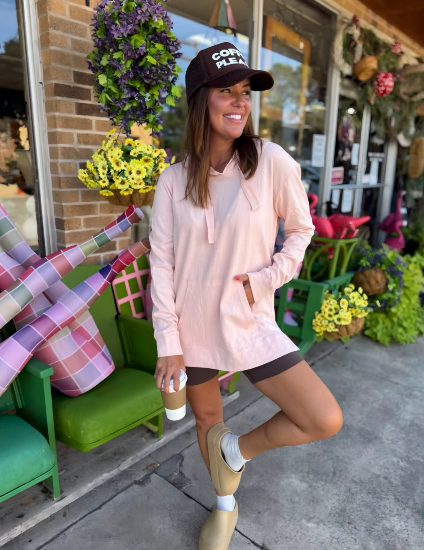 Jones Hoodie- Baby Pink