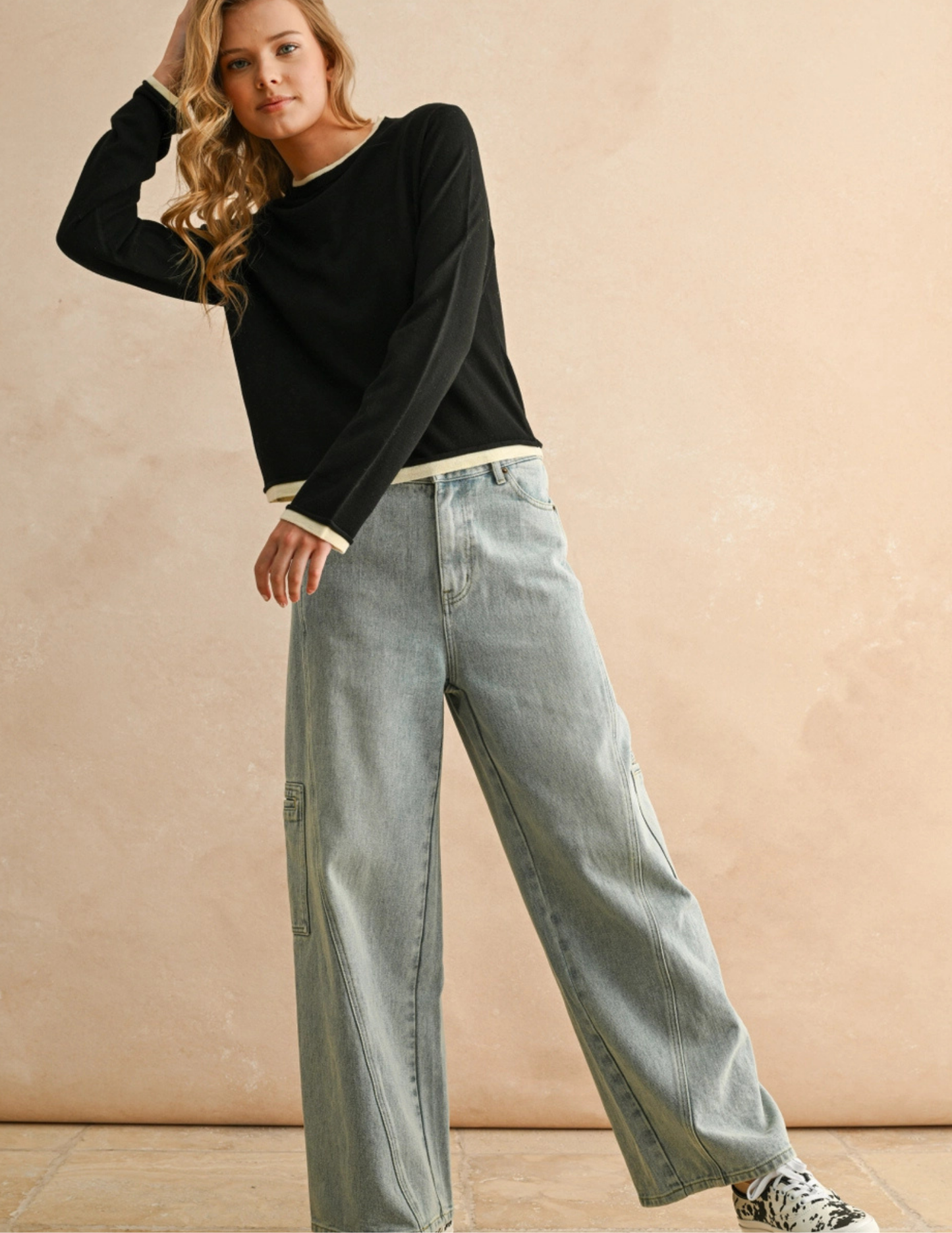 Utility Pocket Denim Jeans