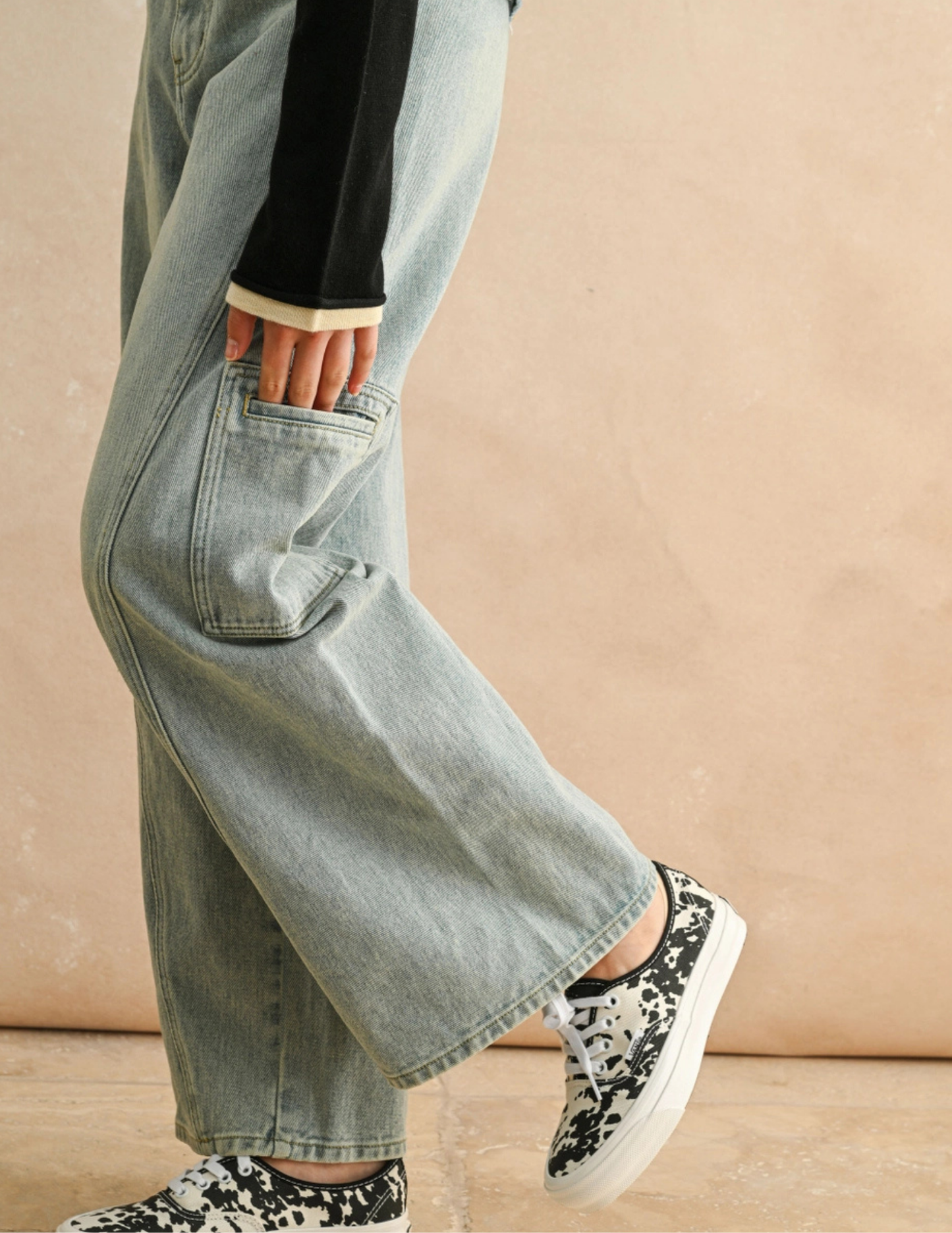 Utility Pocket Denim Jeans