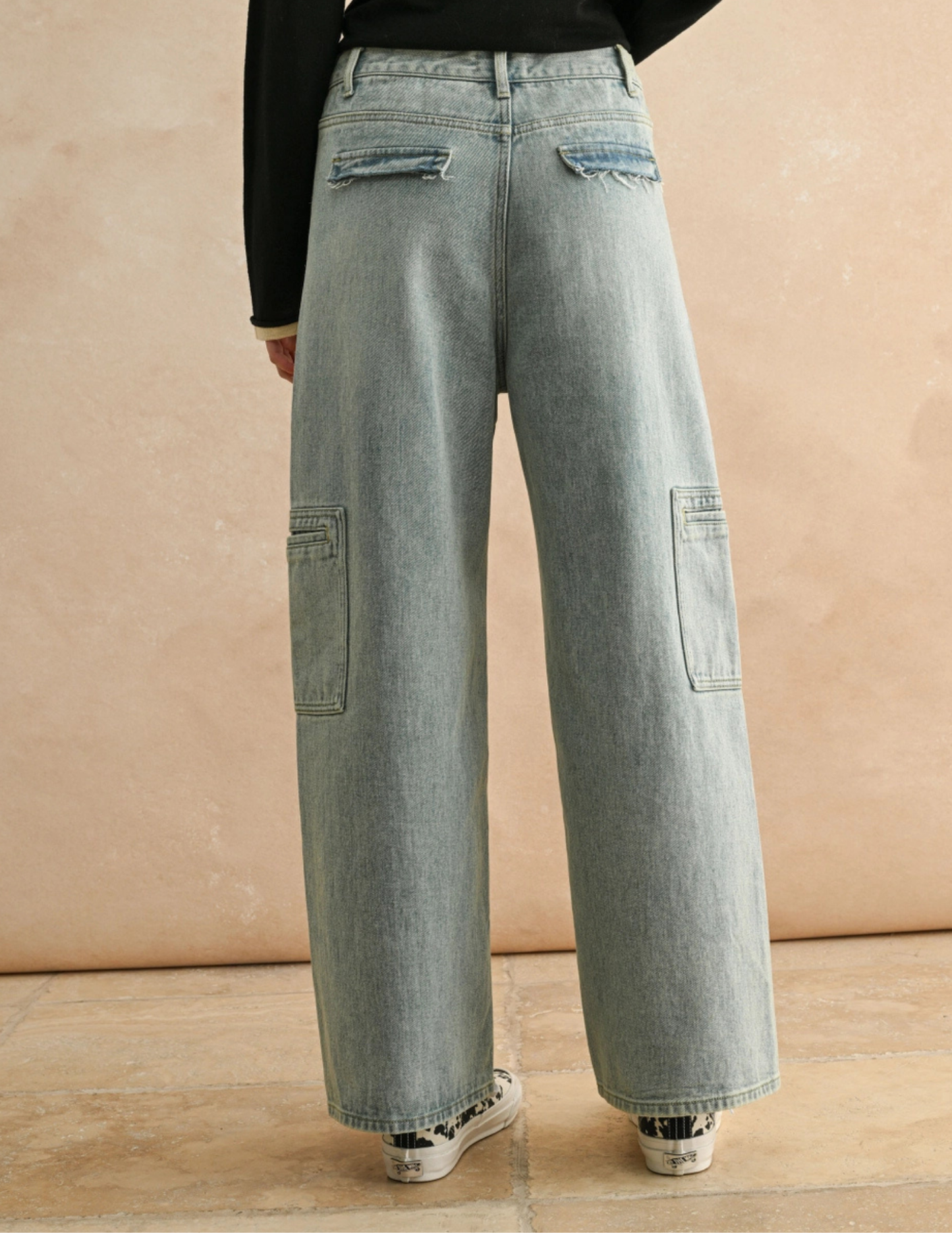 Utility Pocket Denim Jeans