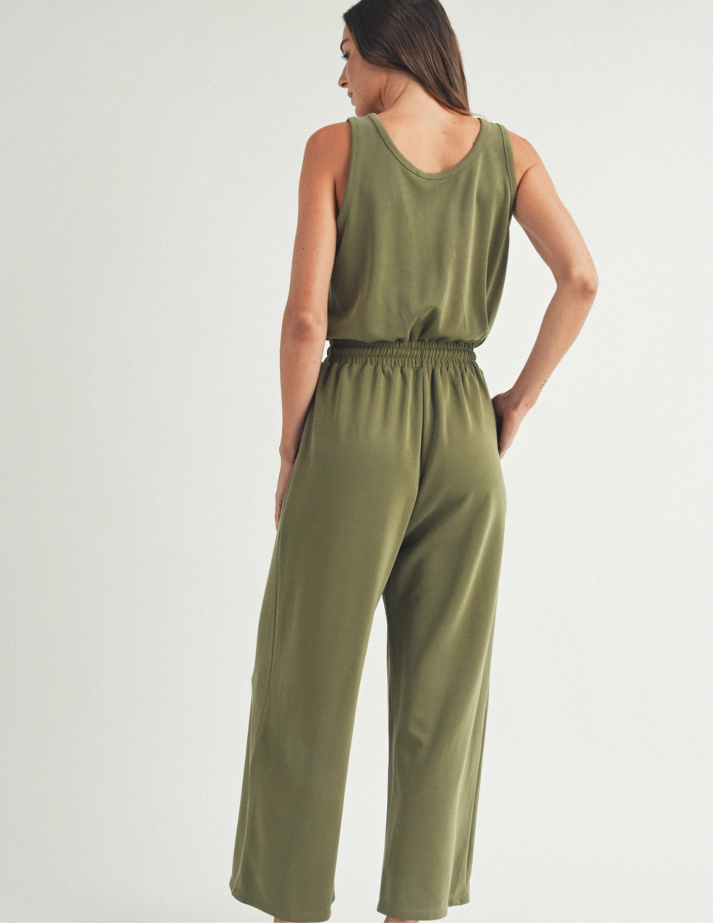 Easygoing Henley Jumpsuit - Tres Chic Boutique