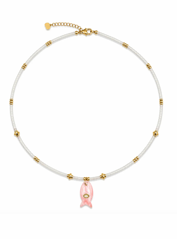 The Natalie Fish Pendant Necklace
