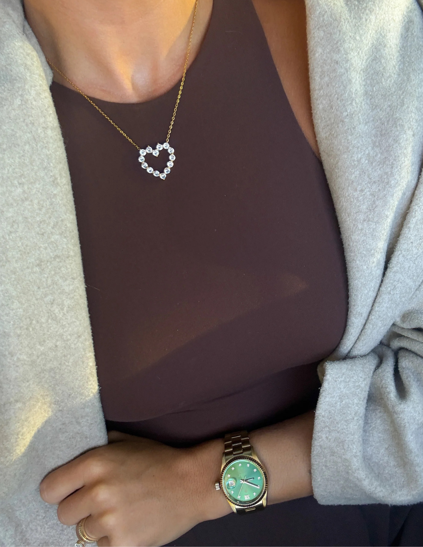 Diamond Heart Necklace
