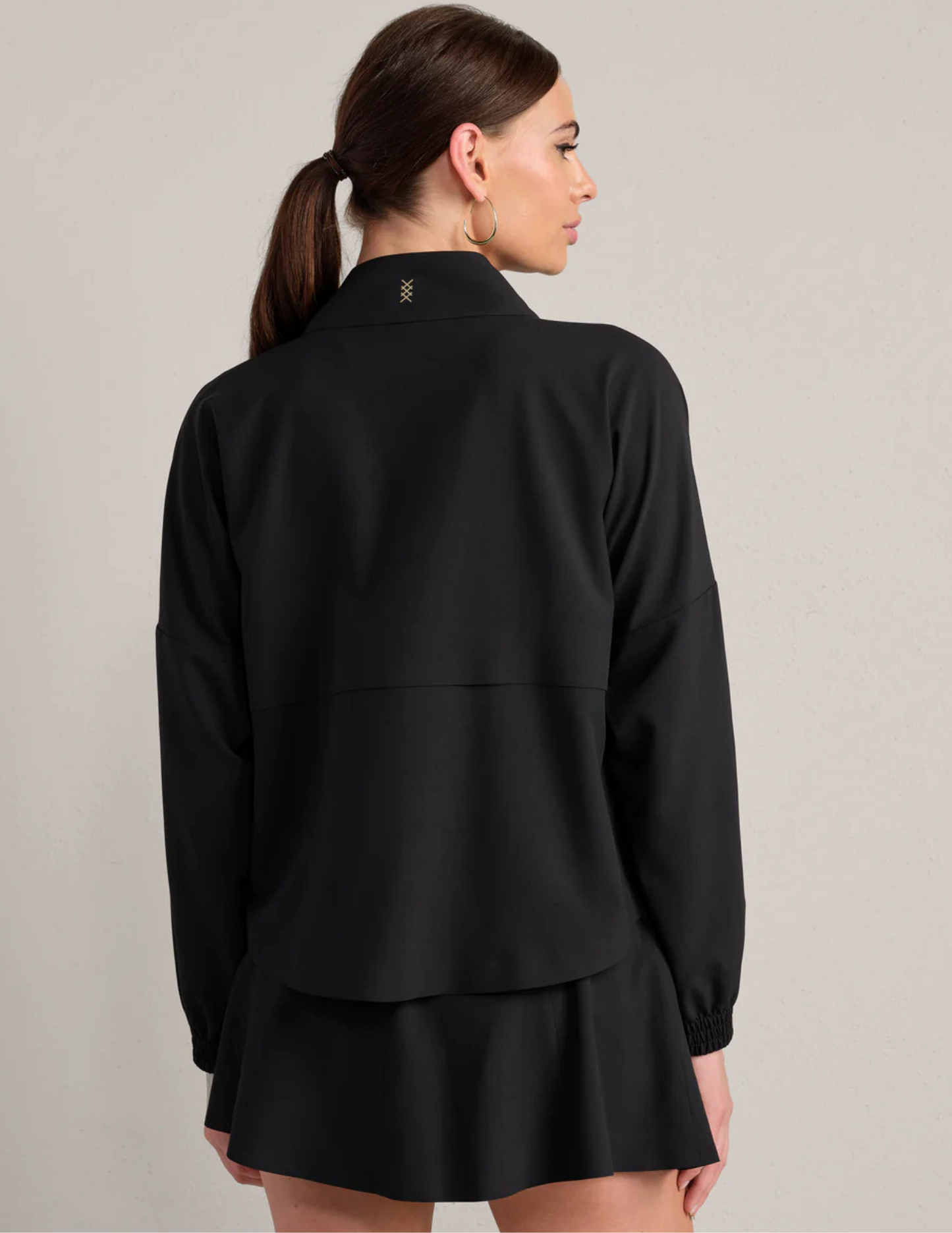 Rhone Apparel- Mirage Anorak- Black - Tres Chic Boutique
