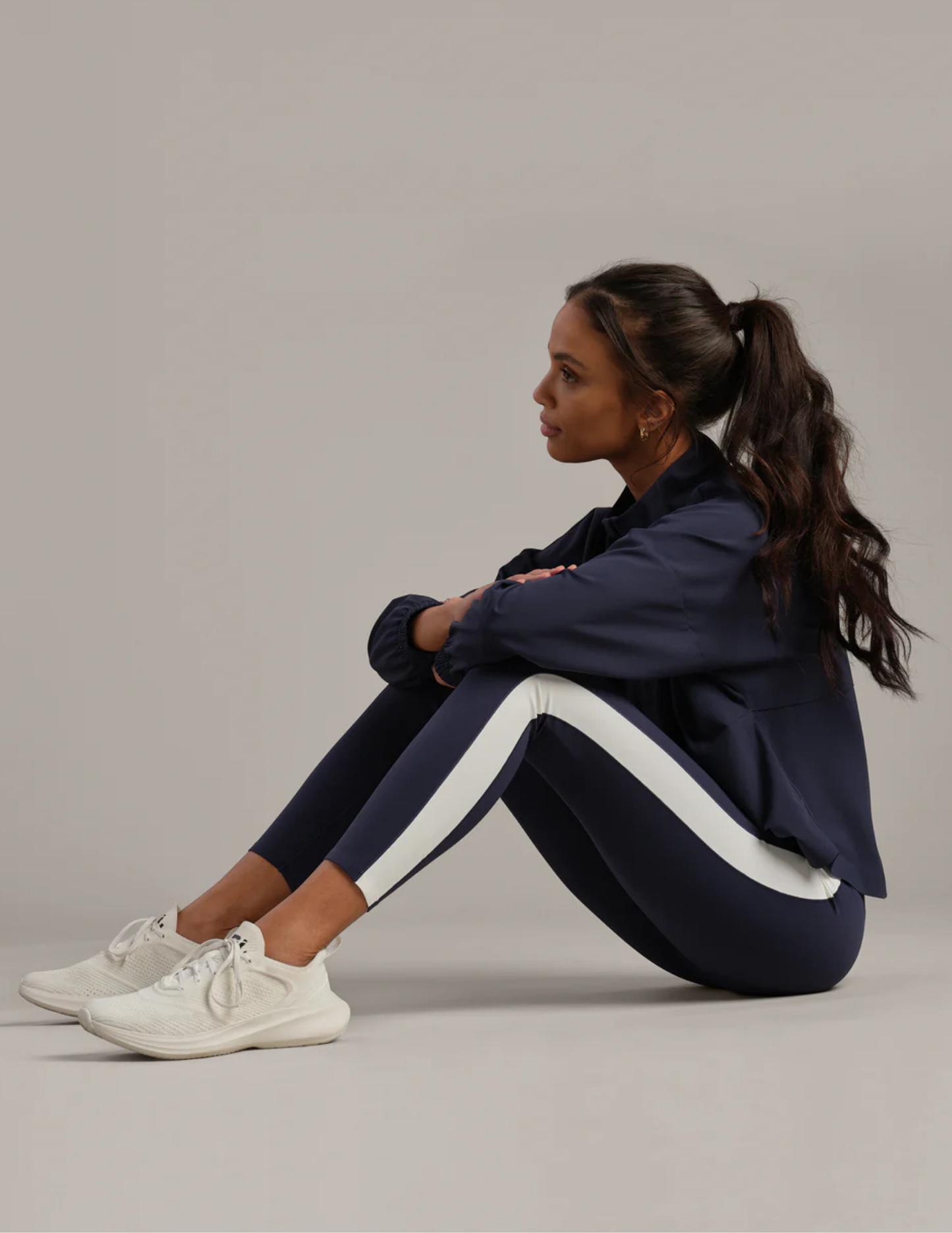 Rhone Apparel- Mirage Anorak- Navy Blue - Tres Chic Boutique