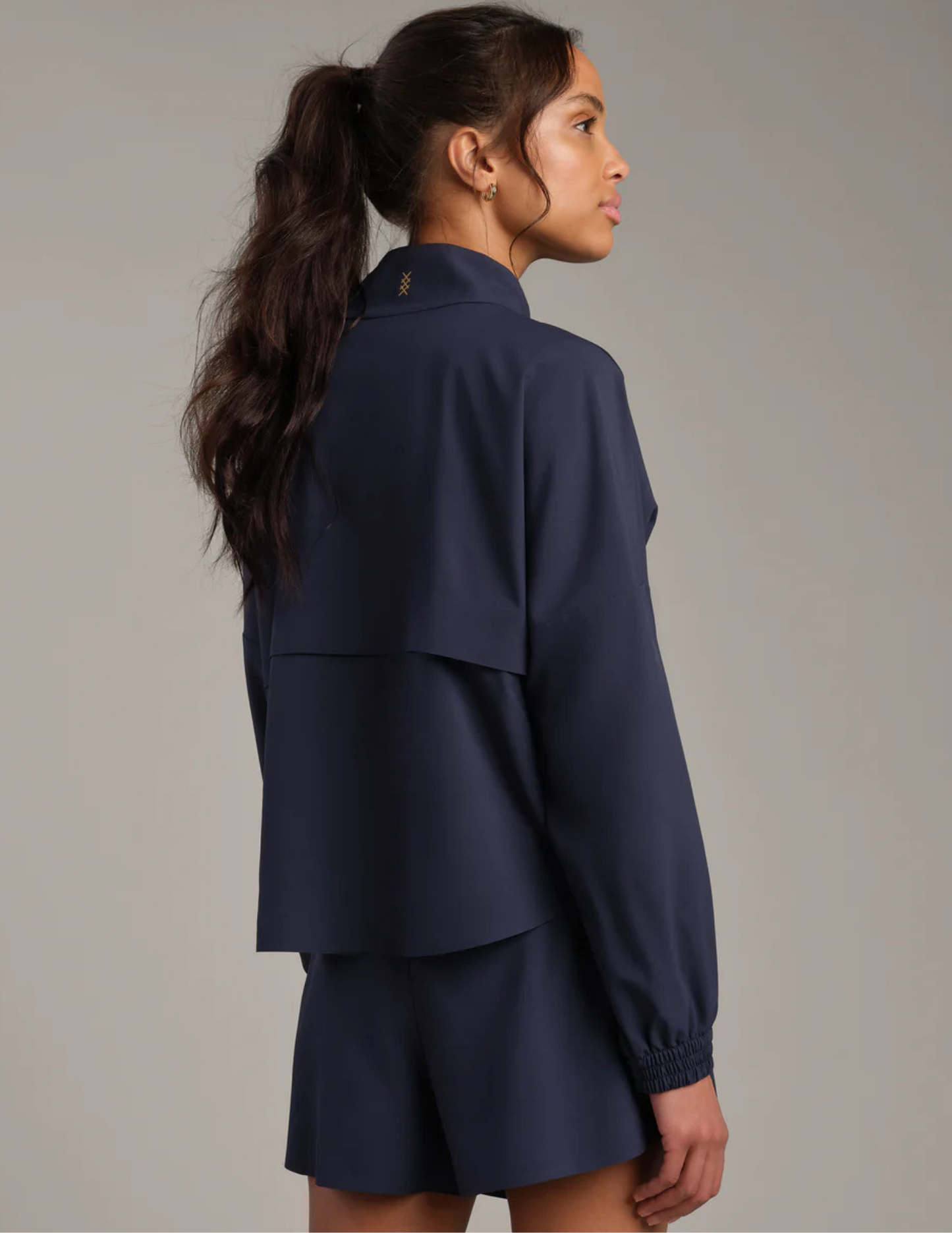 Rhone Apparel- Mirage Anorak- Navy Blue - Tres Chic Boutique