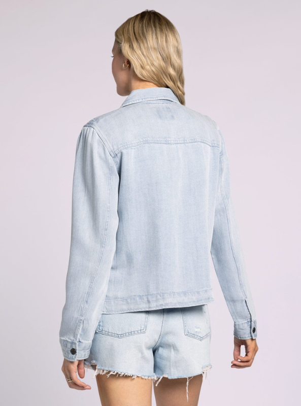 Jackie Jacket- Callie Wash - Tres Chic Boutique