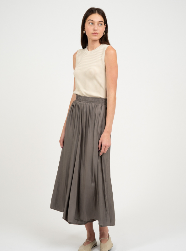 Olive Lightweight Wide Leg Palazzo Pants - Tres Chic Boutique