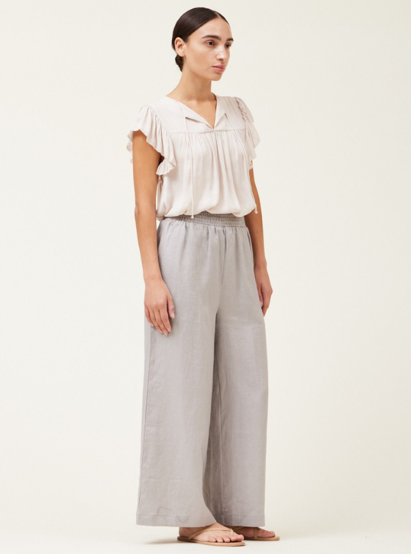 Smocking Waist Pants - Tres Chic Boutique