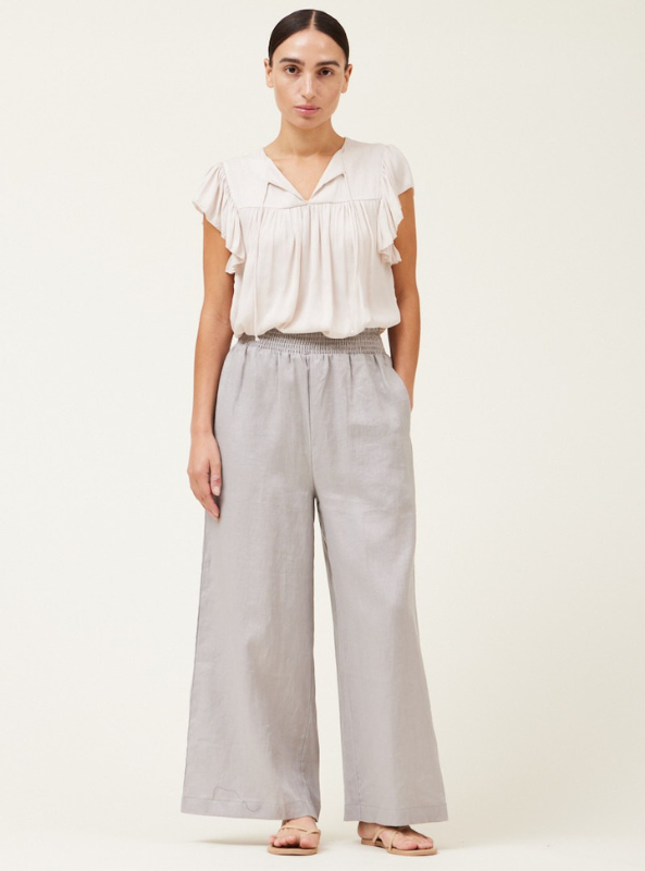 Smocking Waist Pants - Tres Chic Boutique