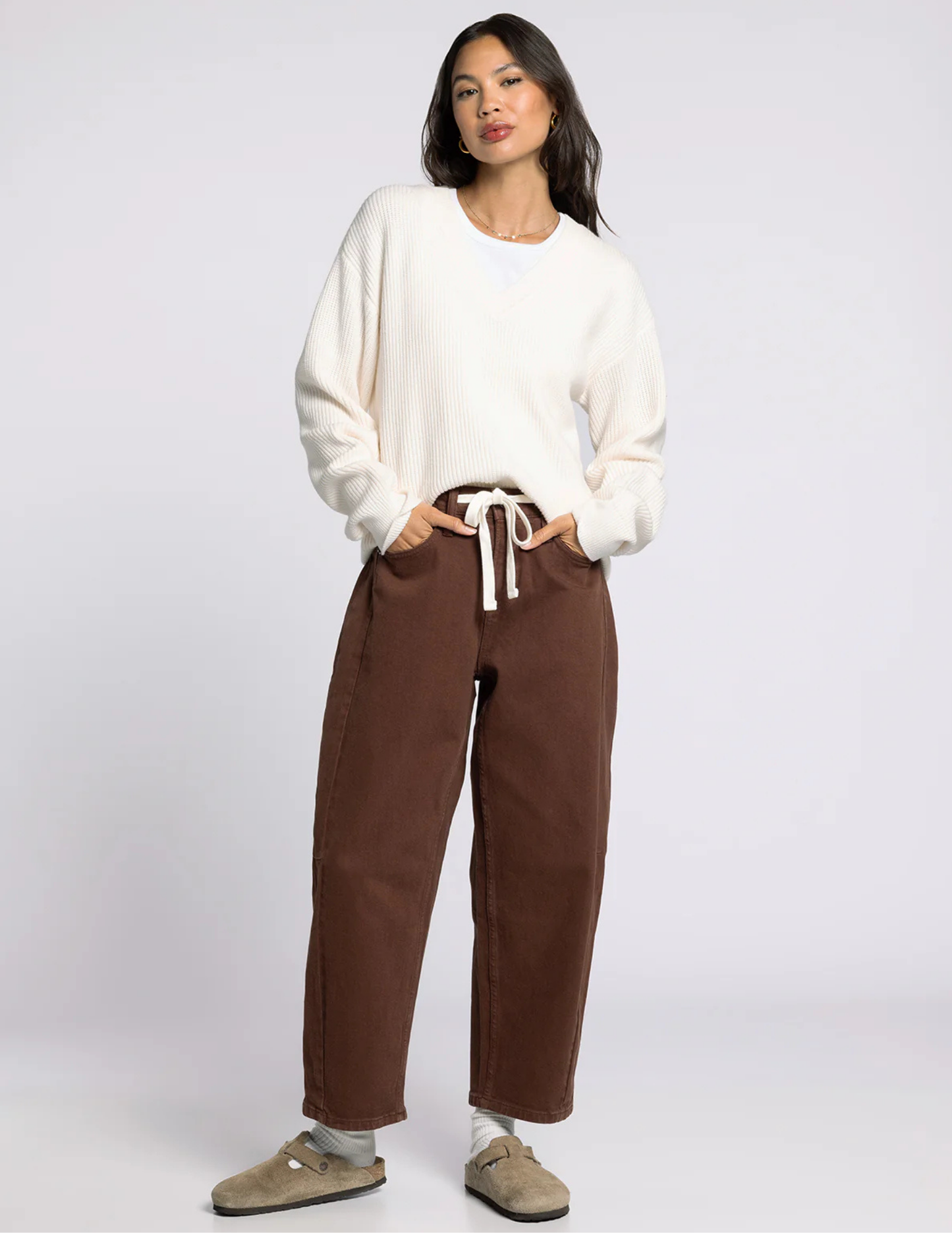 Anees Pants- Coffee