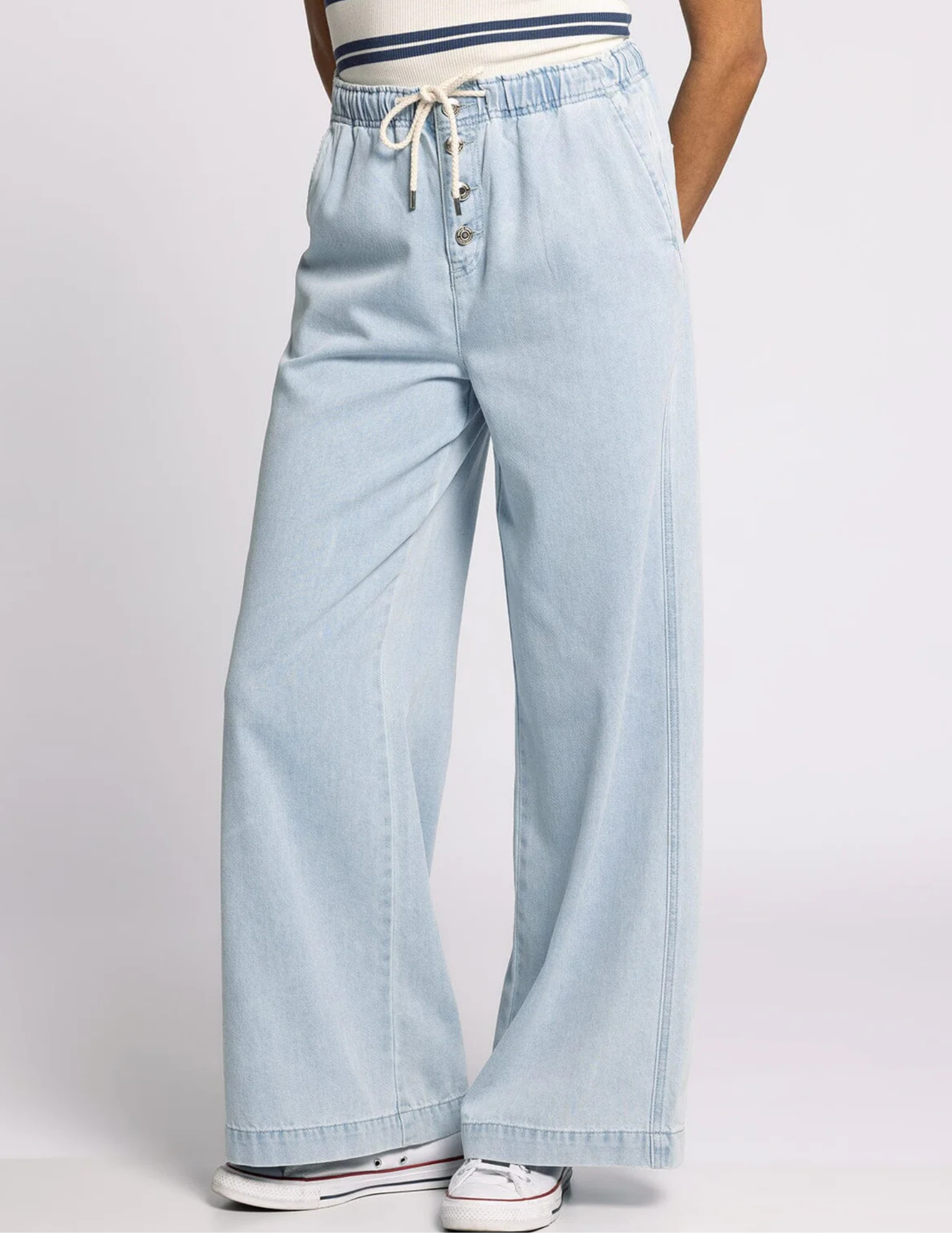 Norman Pants- Isla Wash - Tres Chic Boutique