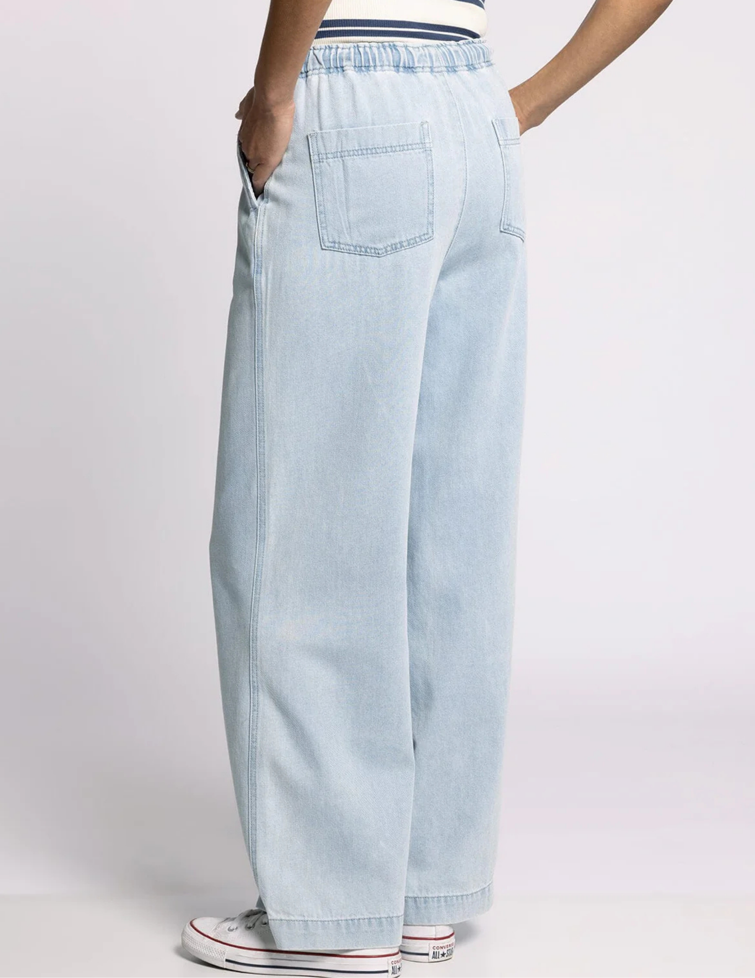 Norman Pants- Isla Wash - Tres Chic Boutique