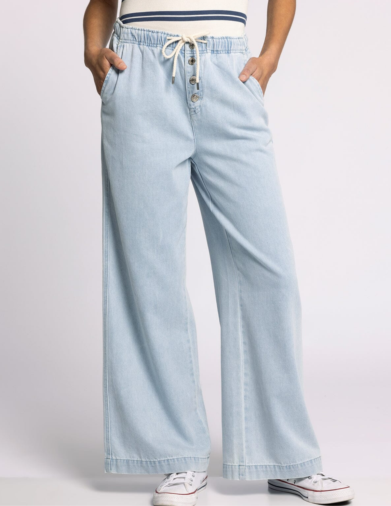 Norman Pants- Isla Wash - Tres Chic Boutique