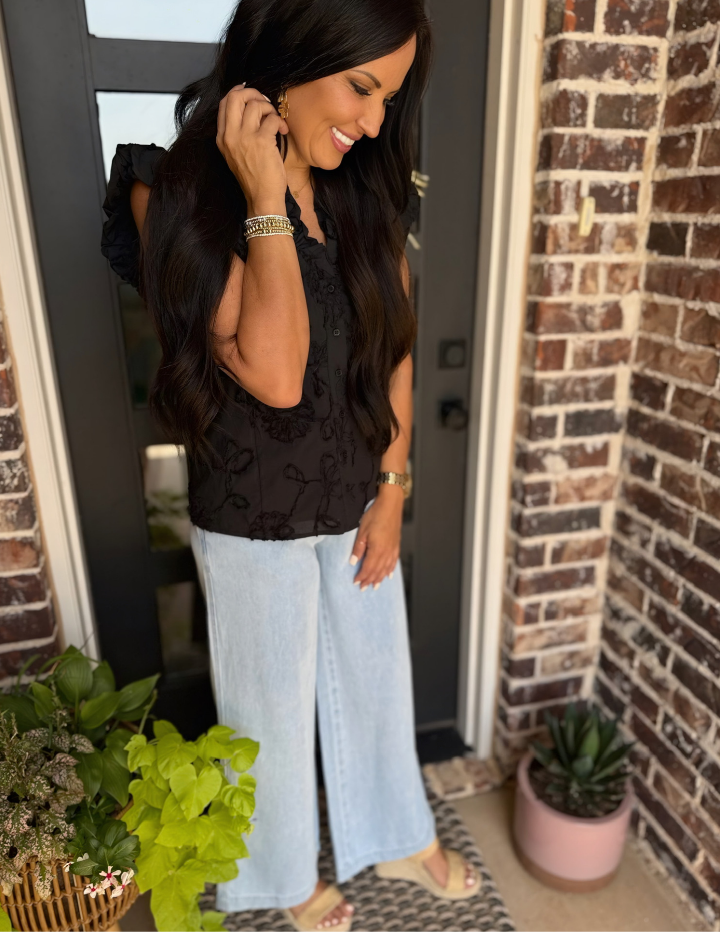 Norman Pants- Isla Wash - Tres Chic Boutique