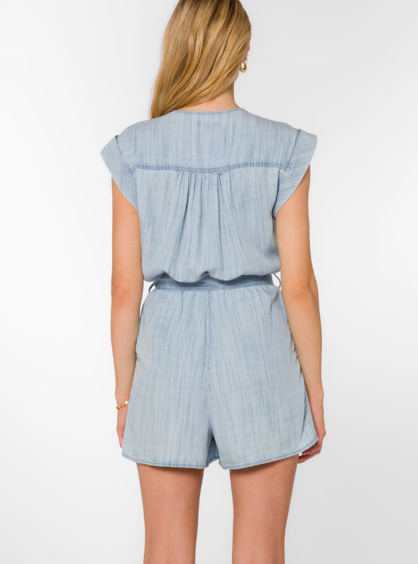 Hazel Visalia Romper - Tres Chic Boutique