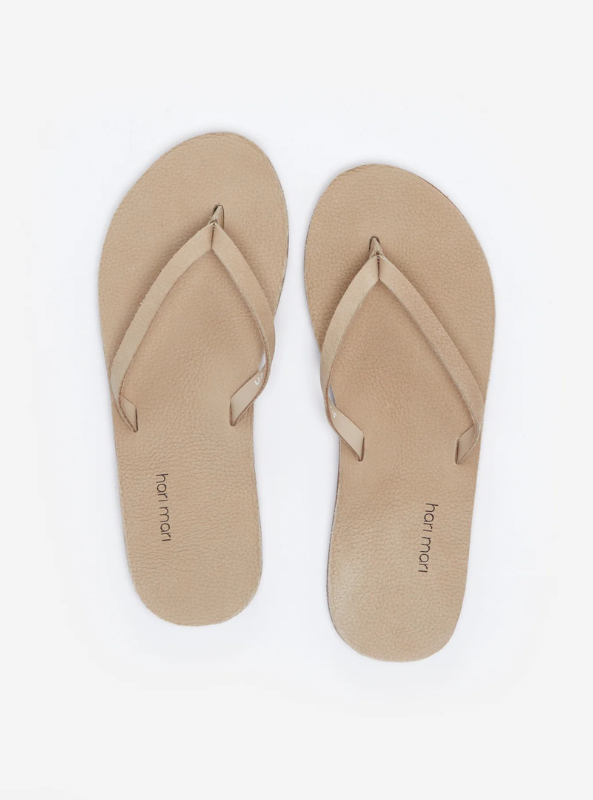 Hari Mari- Meadows Flip Flops- Sand - Tres Chic Boutique