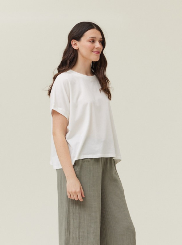 Easy Summer Top- Off White