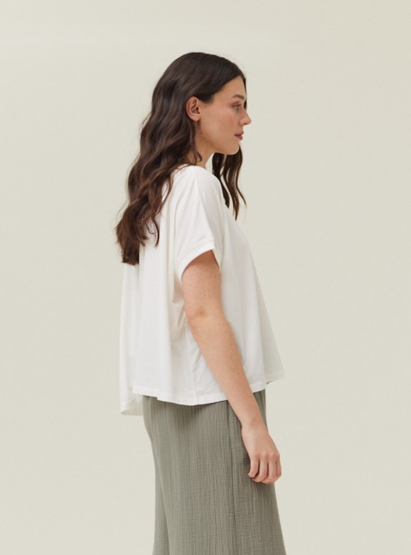 Easy Summer Top- Off White