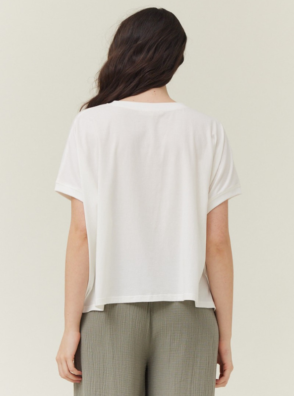 Easy Summer Top- Off White