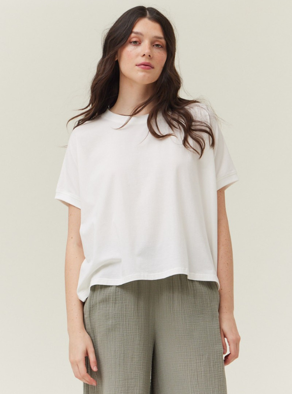 Easy Summer Top- Off White - Tres Chic Boutique