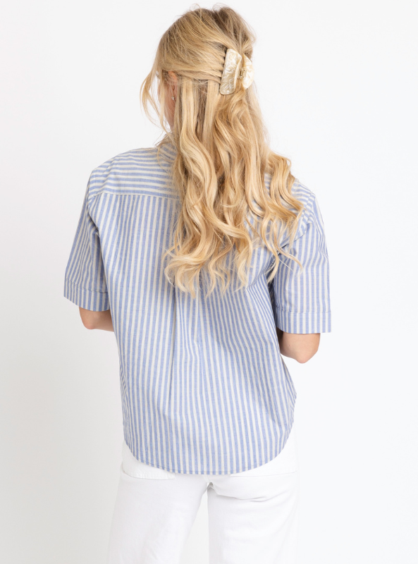 Karlie- Stripe Pocket Camp Top
