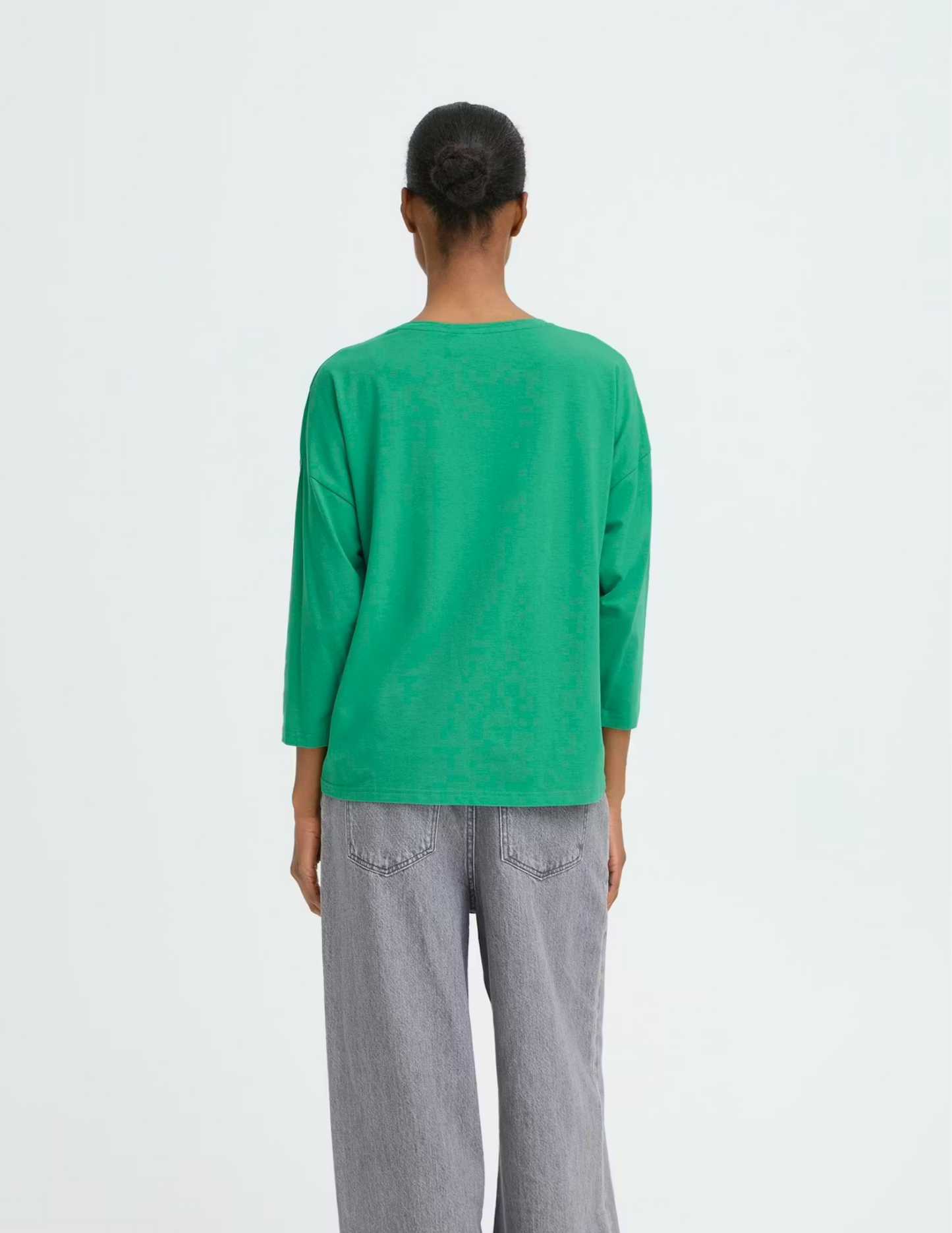 BY- Pamila Mid Sleeve Top-Leprechaun