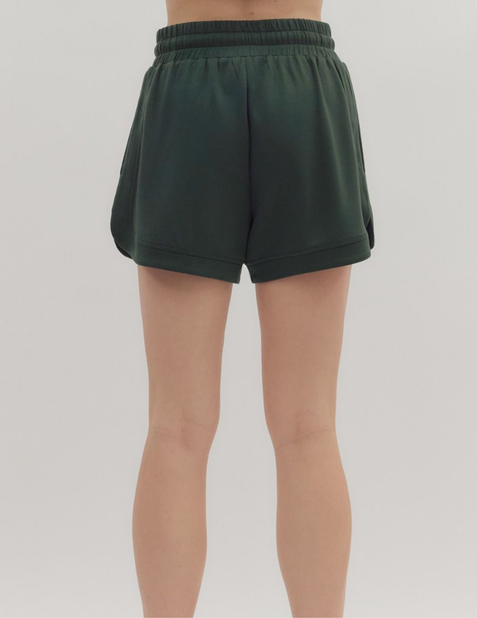 On The Go Short- Forest - Tres Chic Boutique