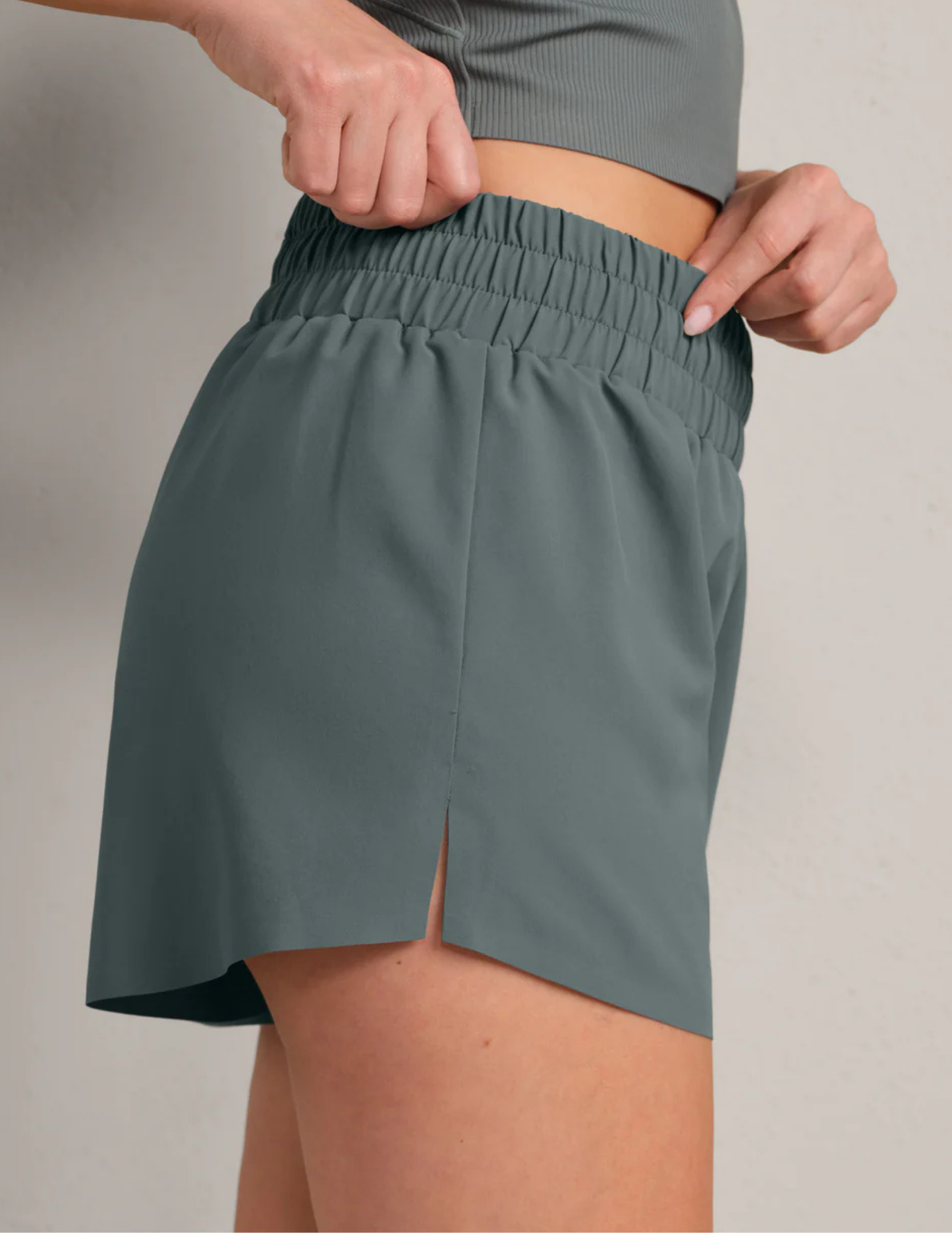Rhone Apparel- "2.5" Mirage Short- Green Smoke - Tres Chic Boutique