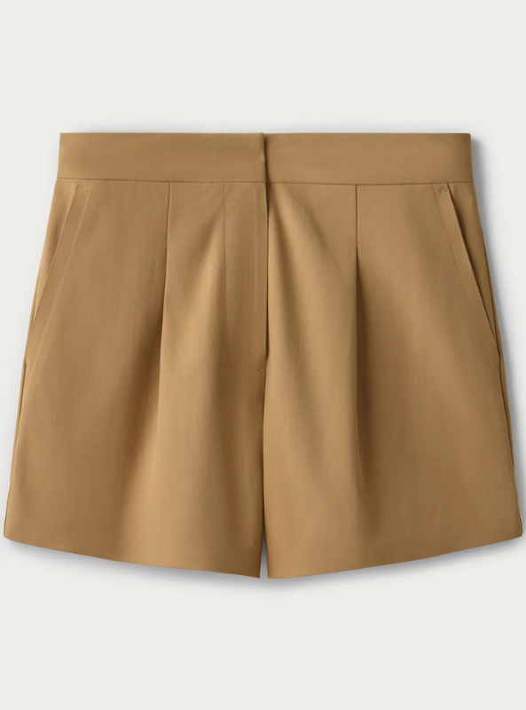 Rhone Apparel- Commuter Trouser Short- Sedona Khaki - Tres Chic Boutique