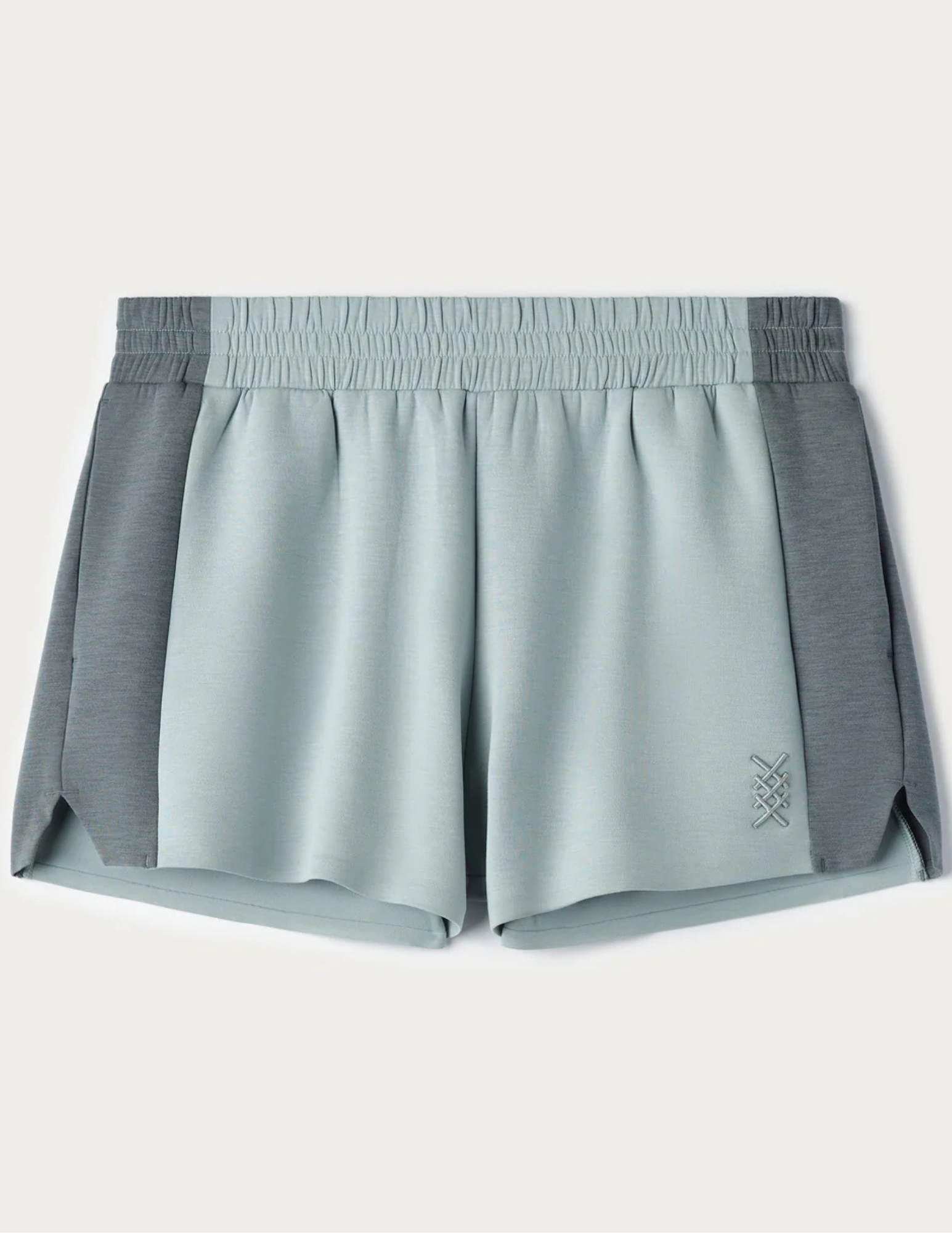 Rhone Apparel DreamGlow Color Block Short - Green Smoke - Tres Chic Boutique