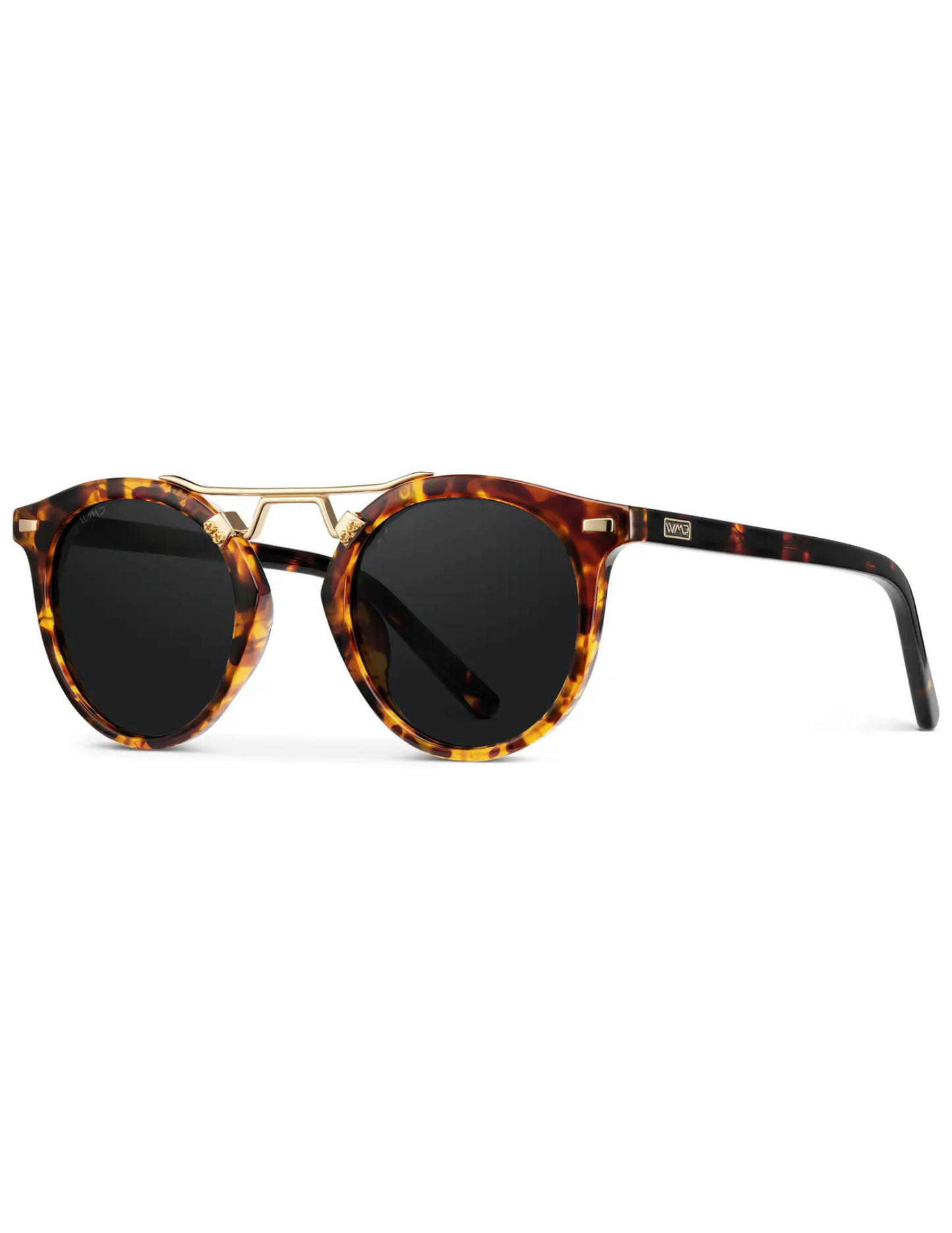 Skyler - Round Polarized Sunglasses- Tortoise Frame - Tres Chic Boutique