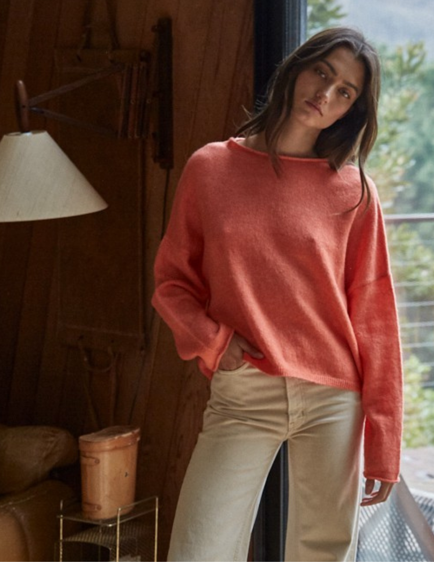 Easy Days Ahead Sweater- Orange