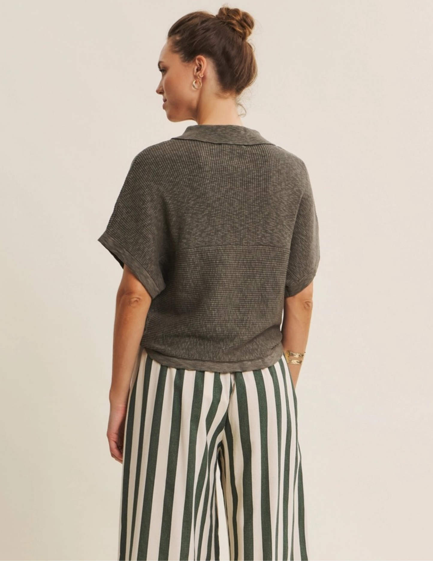 Effortless Knit Sweater- Dusty Olive