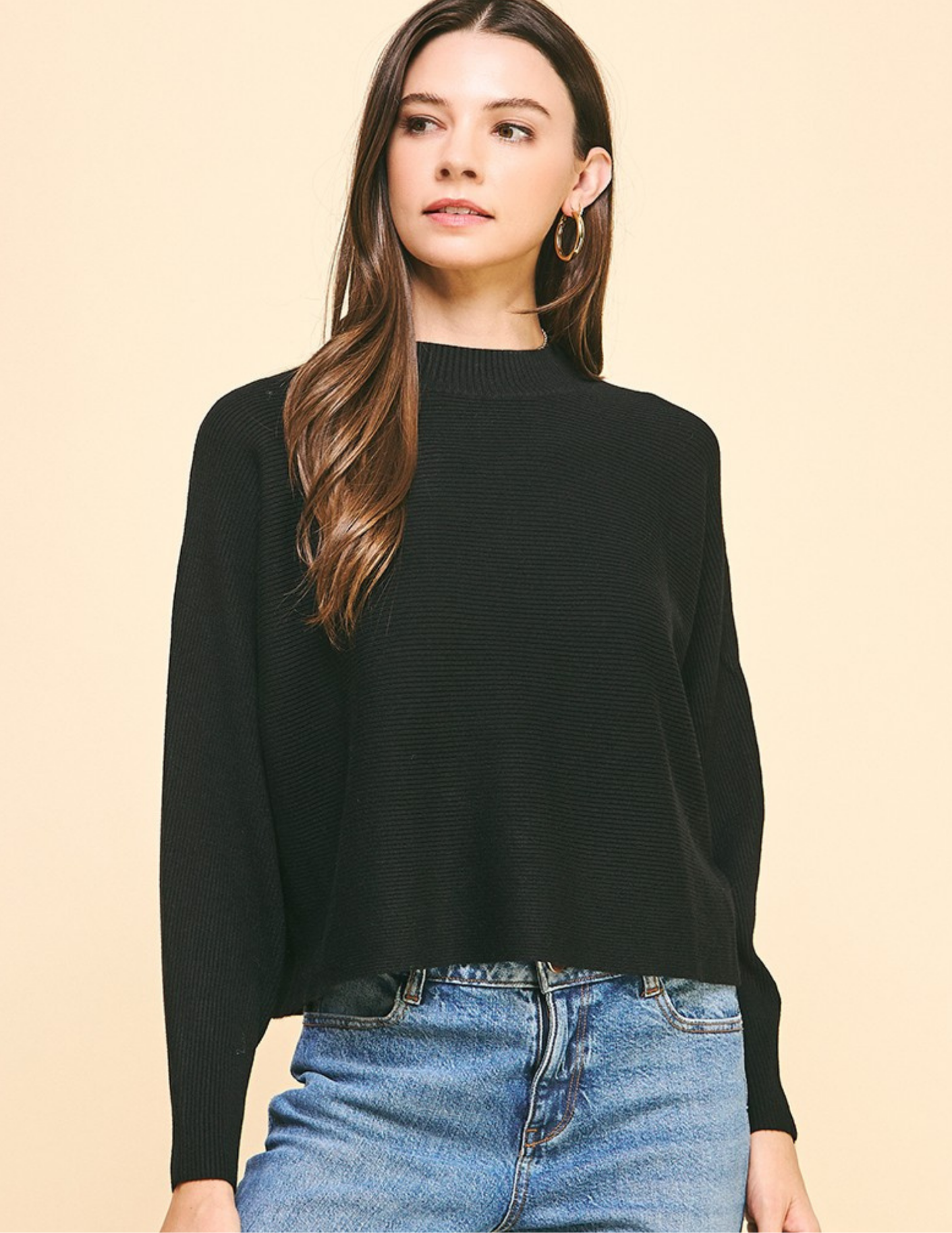 Favorite Fall Sweater- Black - Tres Chic Boutique