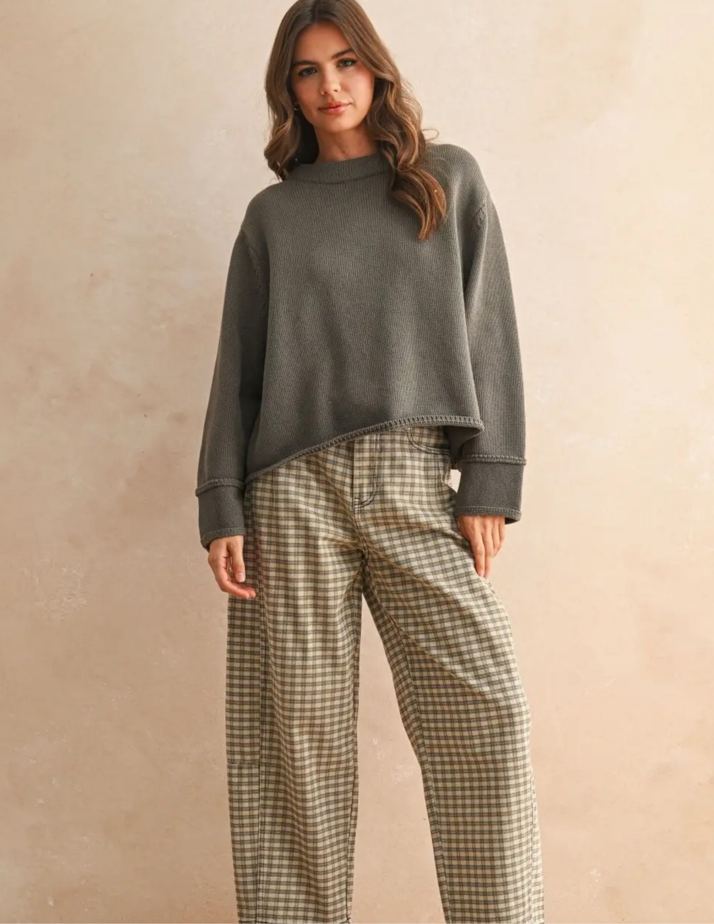 Olive Sweater - Tres Chic Boutique
