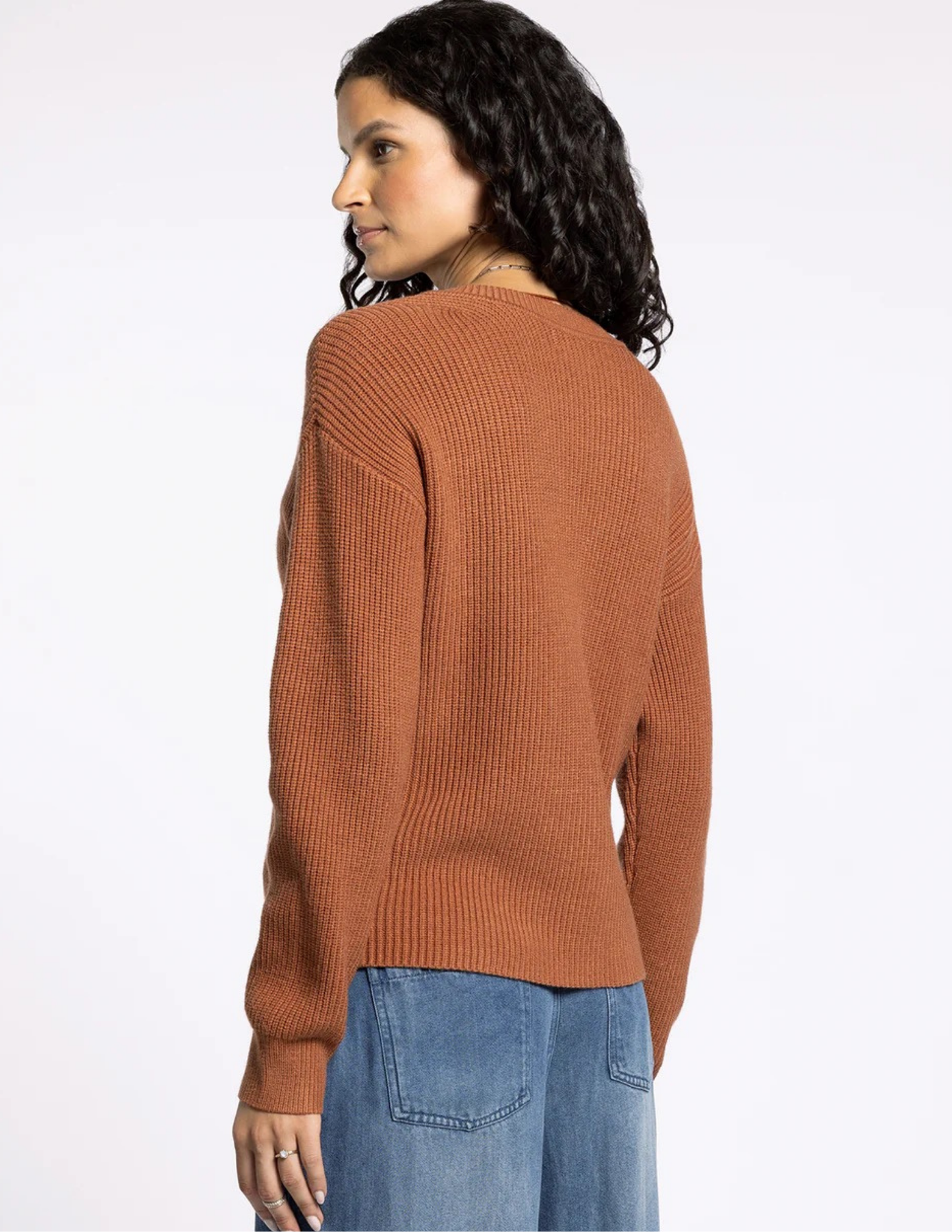 Cornelia Sweater- Rustic Brown