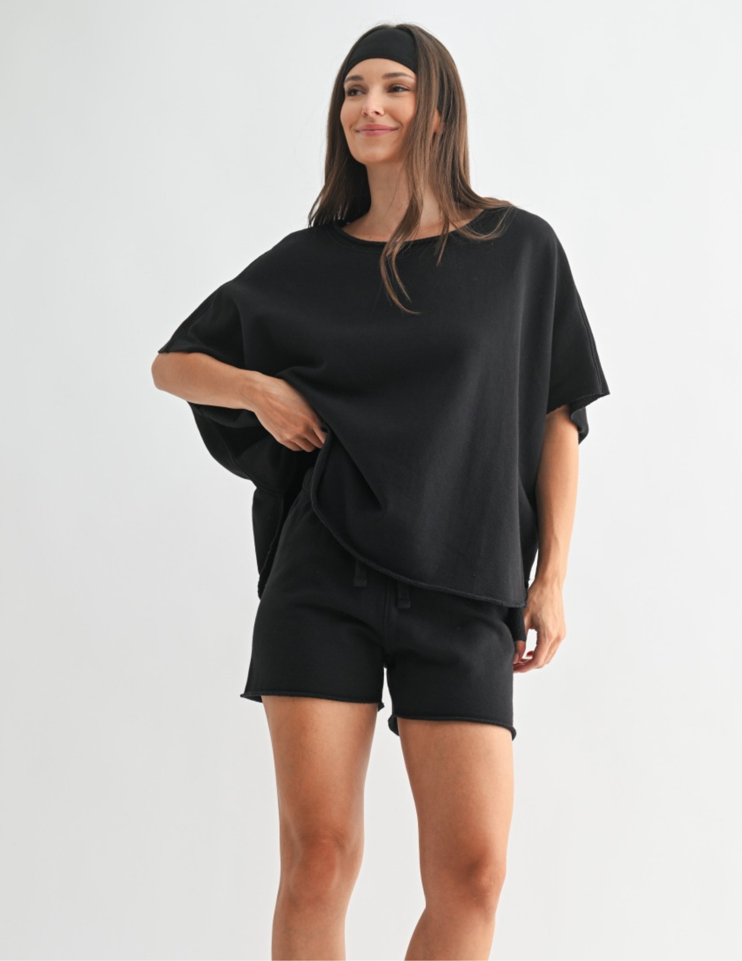 Malibu Vintage Dolman Top- Black - Tres Chic Boutique