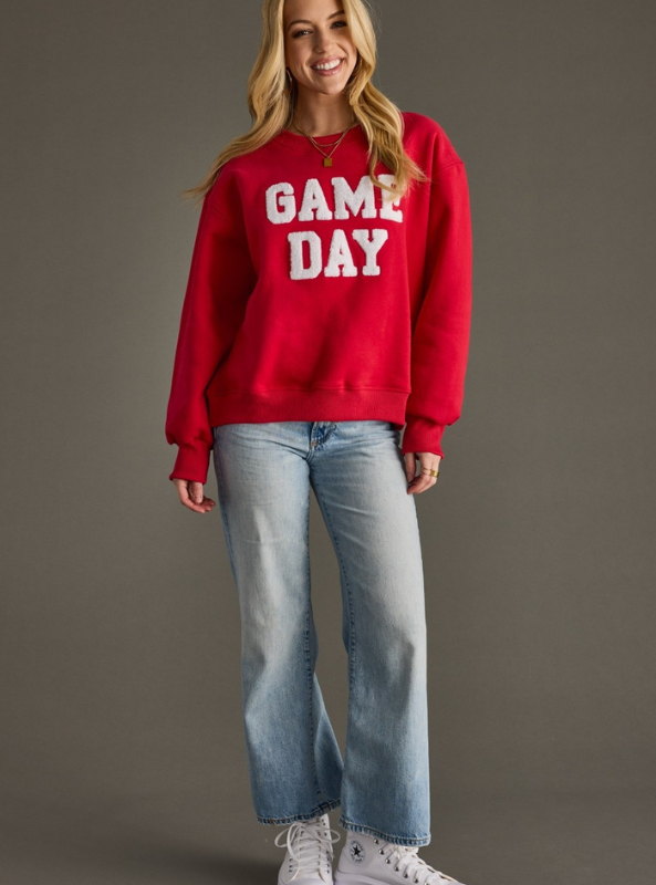 Red Game Day Sweatshirt
