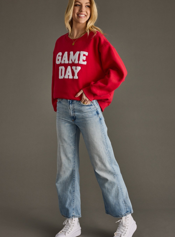 Red Game Day Sweatshirt