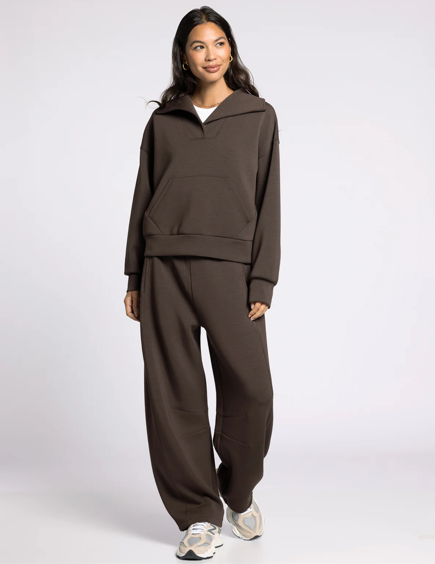 Alana Top- Coffee Bean