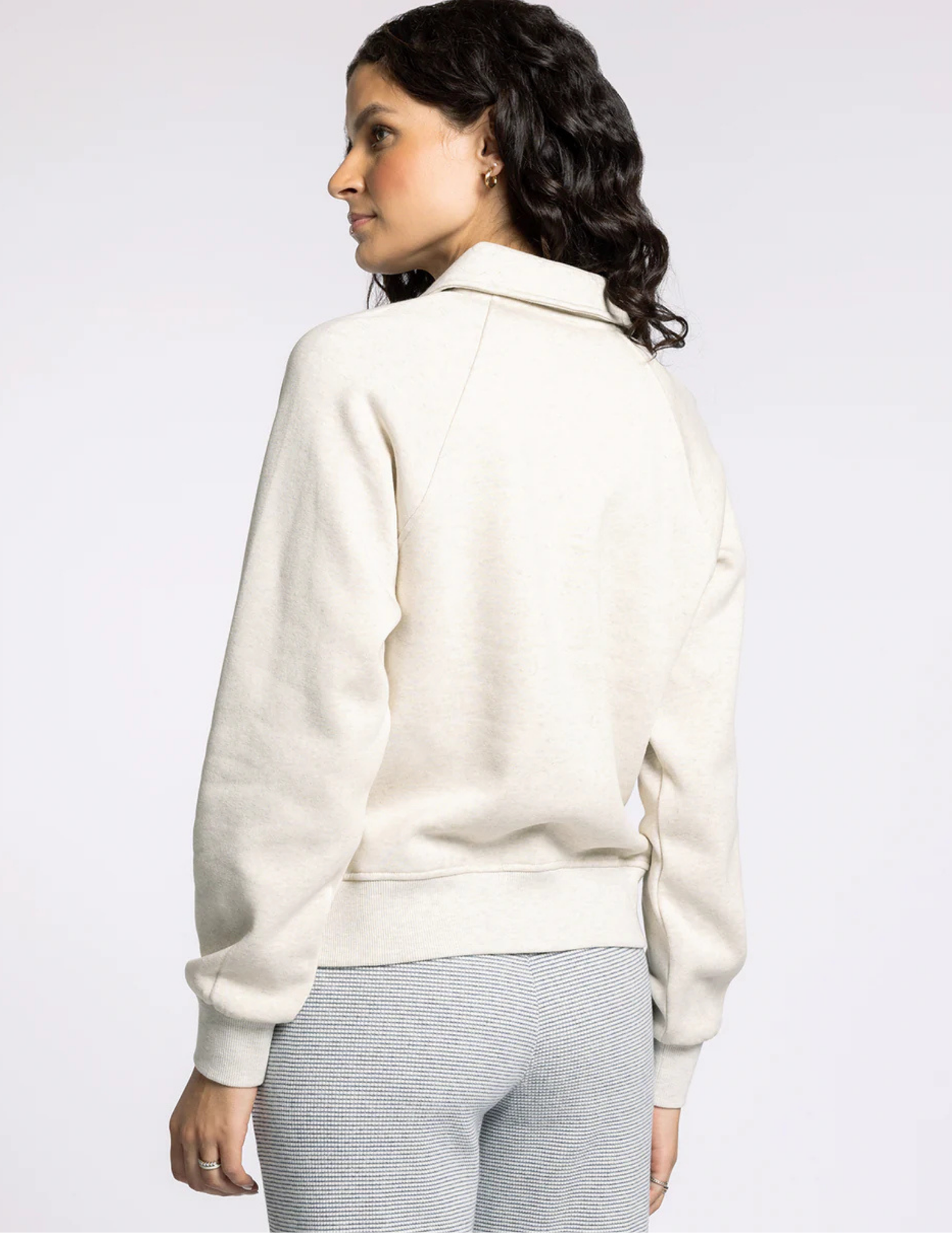 Priscilla Top- Heather Oatmeal